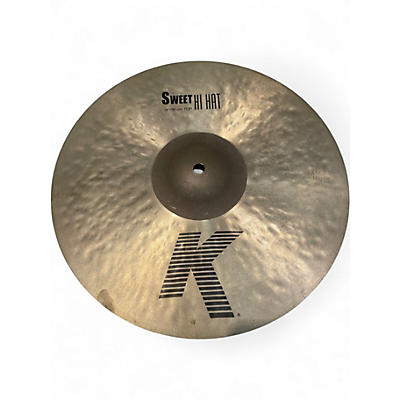 Used Zildjian 14in K Sweet Hi-Hat Pair Cymbal