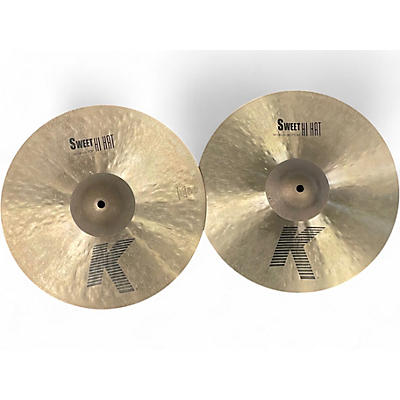 Used Zildjian 14in K Sweet Hi Hat Pair Cymbal