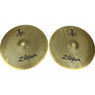 Zildjian Used Zildjian 14in L80 Low Volume Hi Hat Pair Cymbal