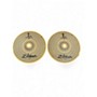 Used Zildjian 14in L80 Low Volume Hi Hat Pair Cymbal 33
