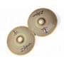 Used Zildjian 14in L80 Low Volume Hi Hat Pair Cymbal 33