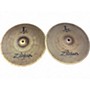 Used Zildjian 14in L80 Low Volume Hi Hat Pair Cymbal 33