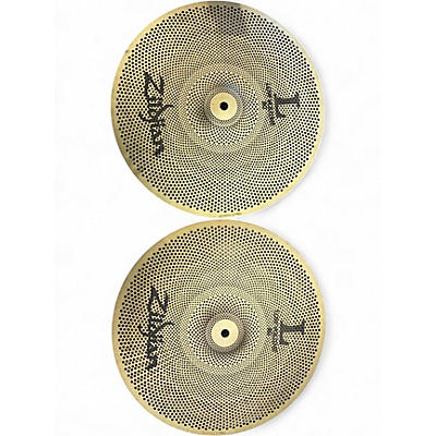 Used Zildjian 14in L80 Low Volume Hi Hat Pair Cymbal