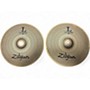 Used Zildjian 14in L80 Low Volume Hi Hat Pair Cymbal 33