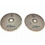 Used Zildjian 14in L80 Low Volume Hi Hat Pair Cymbal 33