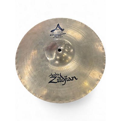 Used Zildjian 14in Mastersound Hi Hat Bottom Cymbal