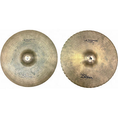 Used Zildjian 14in Mastersound Hi Hat Pair Cymbal