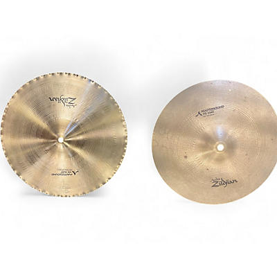 Used Zildjian 14in Mastersound Hi Hat Pair Cymbal