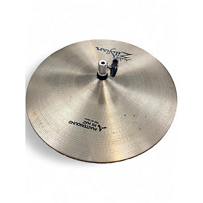 Used Zildjian 14in Mastersound Hi Hat Pair Cymbal