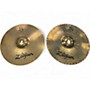 Used Zildjian 14in Mastersound Hi Hat Pair Cymbal 33