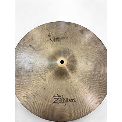 Used Zildjian 14in Mastersound Hi Hat Top Cymbal