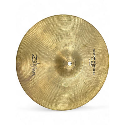 Used Zildjian 14in New Beat Hi Hat Bottom Cymbal