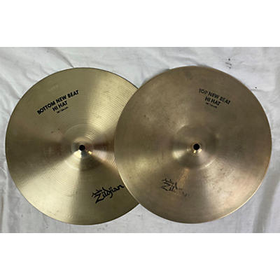 Zildjian Used Zildjian 14in New Beat Hi Hat Pair Cymbal