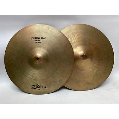 Zildjian Used Zildjian 14in New Beat Hi Hat Pair Cymbal