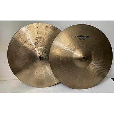 Zildjian Used Zildjian 14in New Beat Hi Hat Pair Cymbal