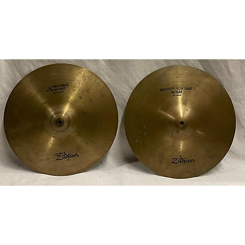 Zildjian Used Zildjian 14in New Beat Hi Hat Pair Cymbal 33