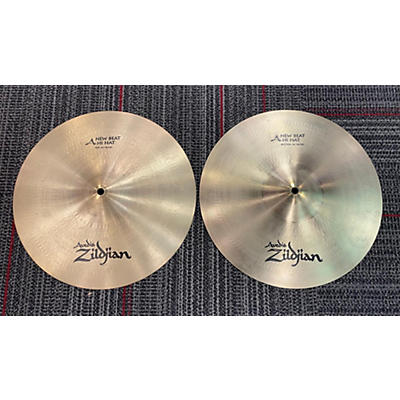 Zildjian Used Zildjian 14in New Beat Hi Hat Pair Cymbal