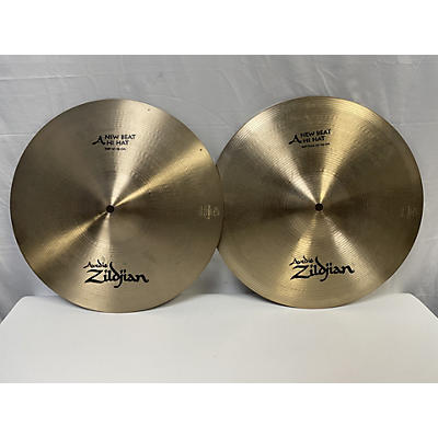 Zildjian Used Zildjian 14in New Beat Hi Hat Pair Cymbal