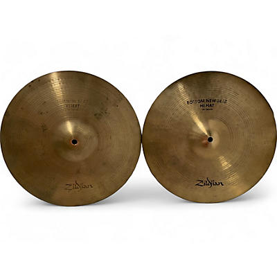 Zildjian Used Zildjian 14in New Beat Hi Hat Pair Cymbal