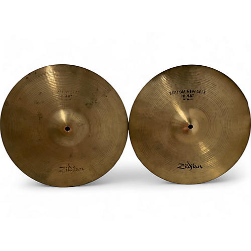 Zildjian Used Zildjian 14in New Beat Hi Hat Pair Cymbal 33