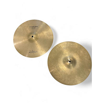 Zildjian Used Zildjian 14in New Beat Hi Hat Pair Cymbal