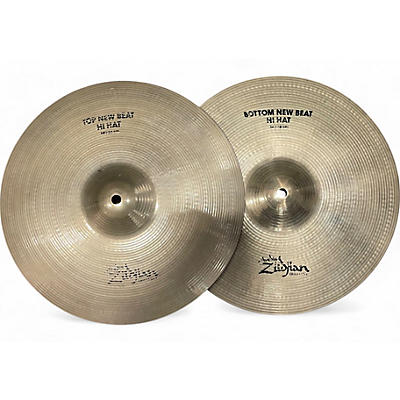 Zildjian Used Zildjian 14in New Beat Hi Hat Pair Cymbal