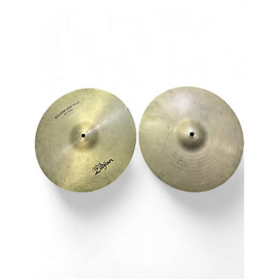 Used Zildjian 14in New Beat Hi Hat Pair Cymbal