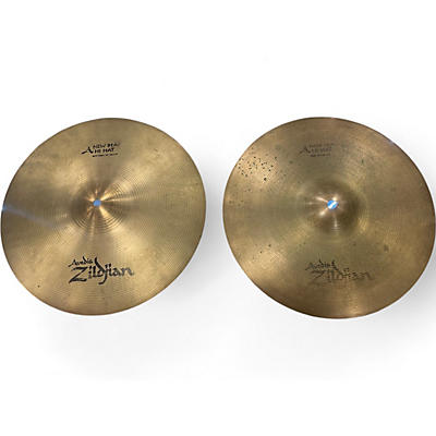 Used Zildjian 14in New Beat Hi Hat Pair Cymbal