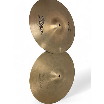 Used Zildjian 14in New Beat Hi Hat Pair Cymbal