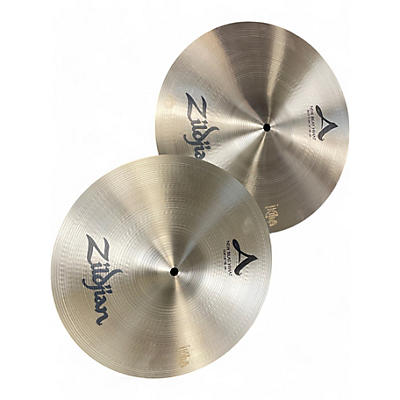 Used Zildjian 14in New Beat Hi Hat Pair Cymbal