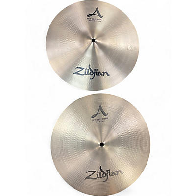 Used Zildjian 14in New Beat Hi Hat Pair Cymbal