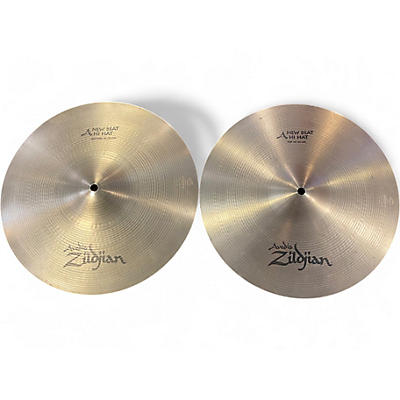 Used Zildjian 14in New Beat Hi Hat Pair Cymbal