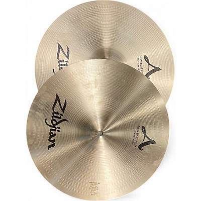 Used Zildjian 14in New Beat Hi Hat Pair Cymbal