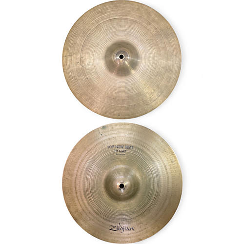 Used Zildjian 14in New Beat Hi Hat Pair Cymbal 33