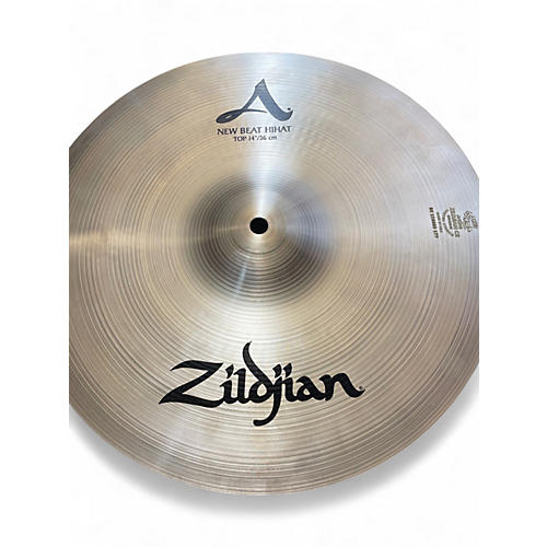Used Zildjian 14in New Beat Hi Hat Pair Cymbal 33