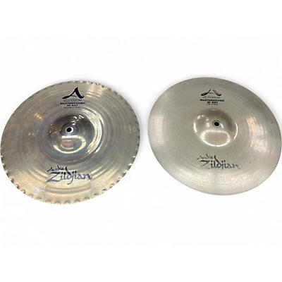 Used Zildjian 14in New Beat Hi Hat Pair Cymbal