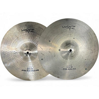 Used Zildjian 14in New Beat Hi Hat Pair Cymbal