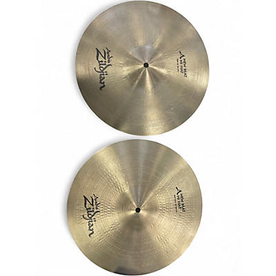 Used Zildjian 14in New Beat Hi Hat Pair Cymbal
