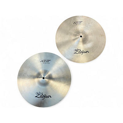 Used Zildjian 14in New Beat Hi Hat Pair Cymbal