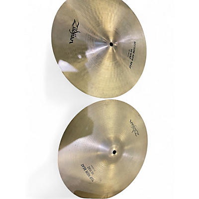 Used Zildjian 14in New Beat Hi Hat Pair Cymbal