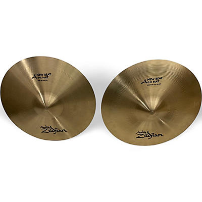 Used Zildjian 14in New Beat Hi Hat Pair Cymbal