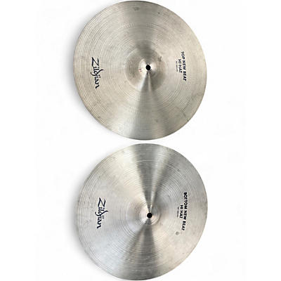 Used Zildjian 14in New Beat Hi Hat Pair Cymbal