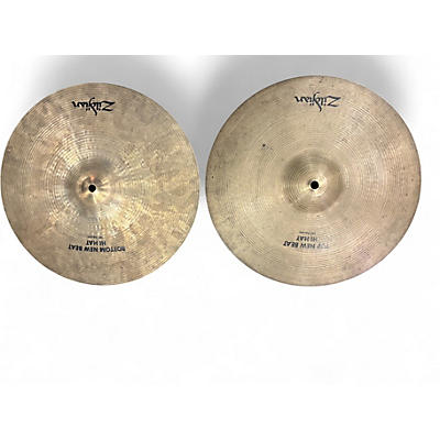 Used Zildjian 14in New Beat Hi Hat Pair Cymbal