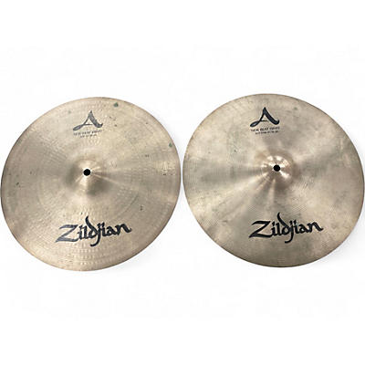 Used Zildjian 14in New Beat Hi Hat Pair Cymbal