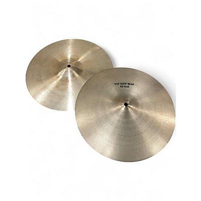 Used Zildjian 14in New Beat Hi Hat Pair Cymbal