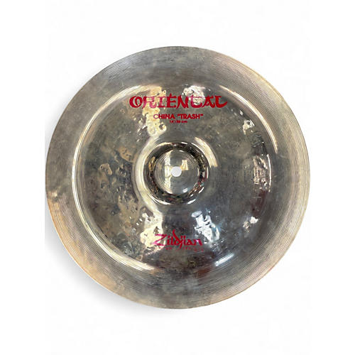 Used Zildjian 14in Oriental China Trash Cymbal 33
