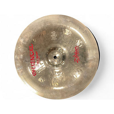 Used Zildjian 14in Oriental China Trash Cymbal