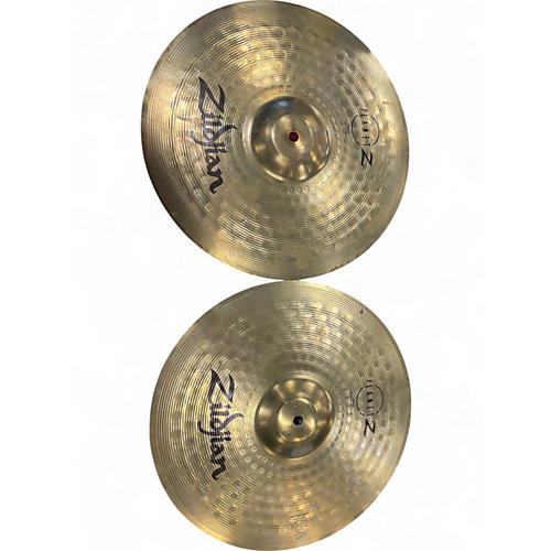 Used Zildjian 14in Planet Z Hi Hat Pair Cymbal 33