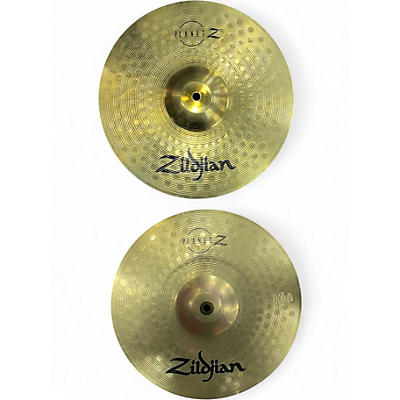 Used Zildjian 14in Planet Z Hi Hat Pair Cymbal