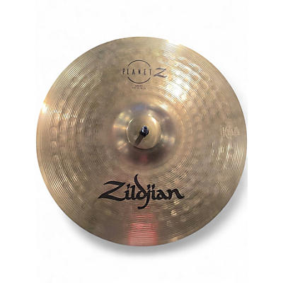 Used Zildjian 14in Planet Z Hi Hat Pair Cymbal